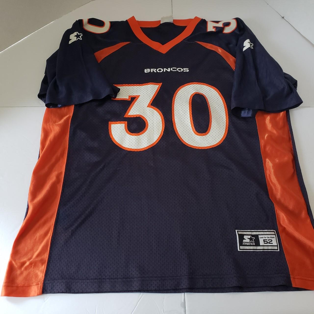 Denver Broncos Terrell Davis Football Jersey 1998 - Depop