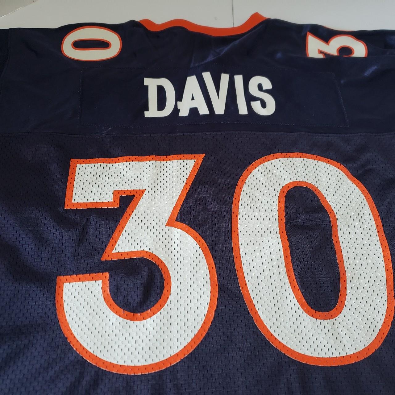 DENVER BRONCOS TERRELL DAVIS #30 STARTER BLUE JERSEY...