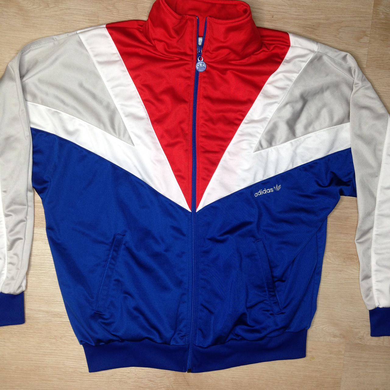 Adidas Track Jacket! Awesome vintage Adidas track... - Depop