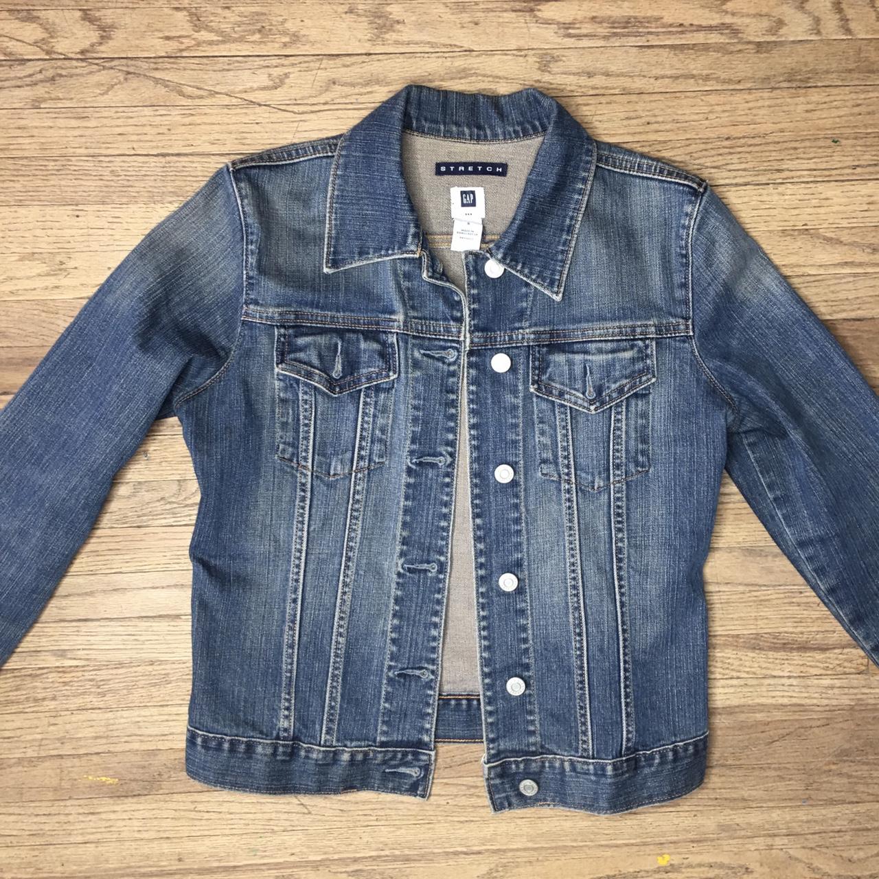 Jean Jacket Really nice Women s Stretch GAP denim Depop