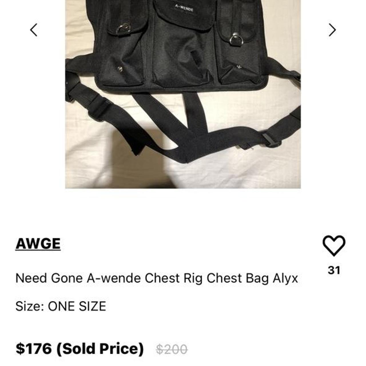 A WENDE / A-WENDE / CHEST RIG / CHEST BAG / BLACK /...