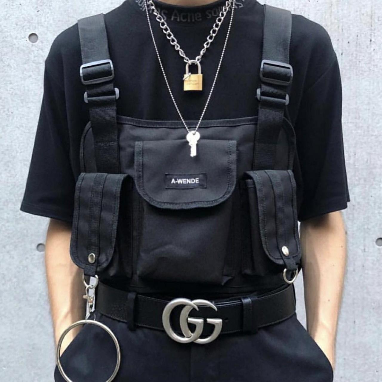 A WENDE / A-WENDE / CHEST RIG / CHEST BAG / BLACK /...
