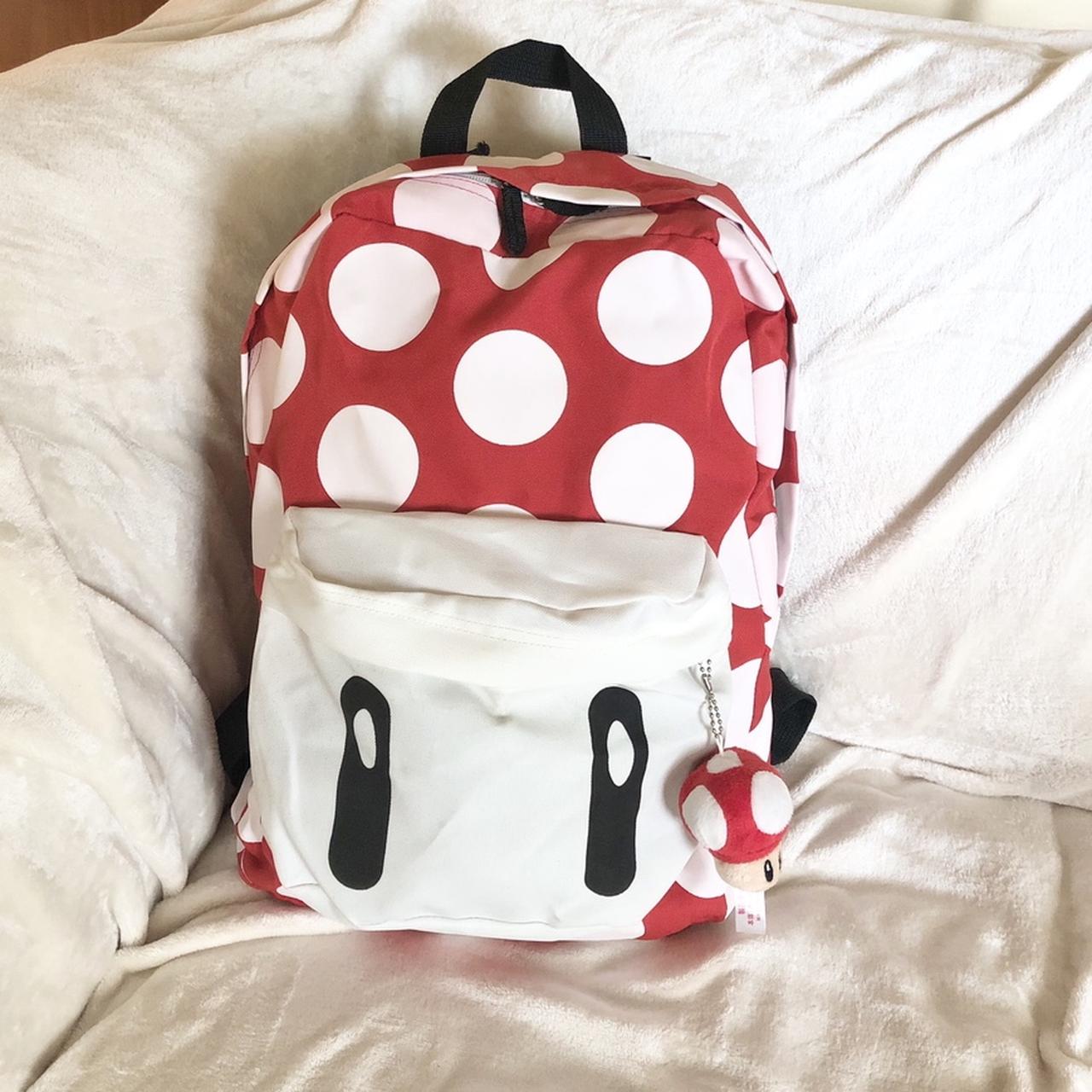 mario mushroom backpack 🍄 comes with matching... - Depop