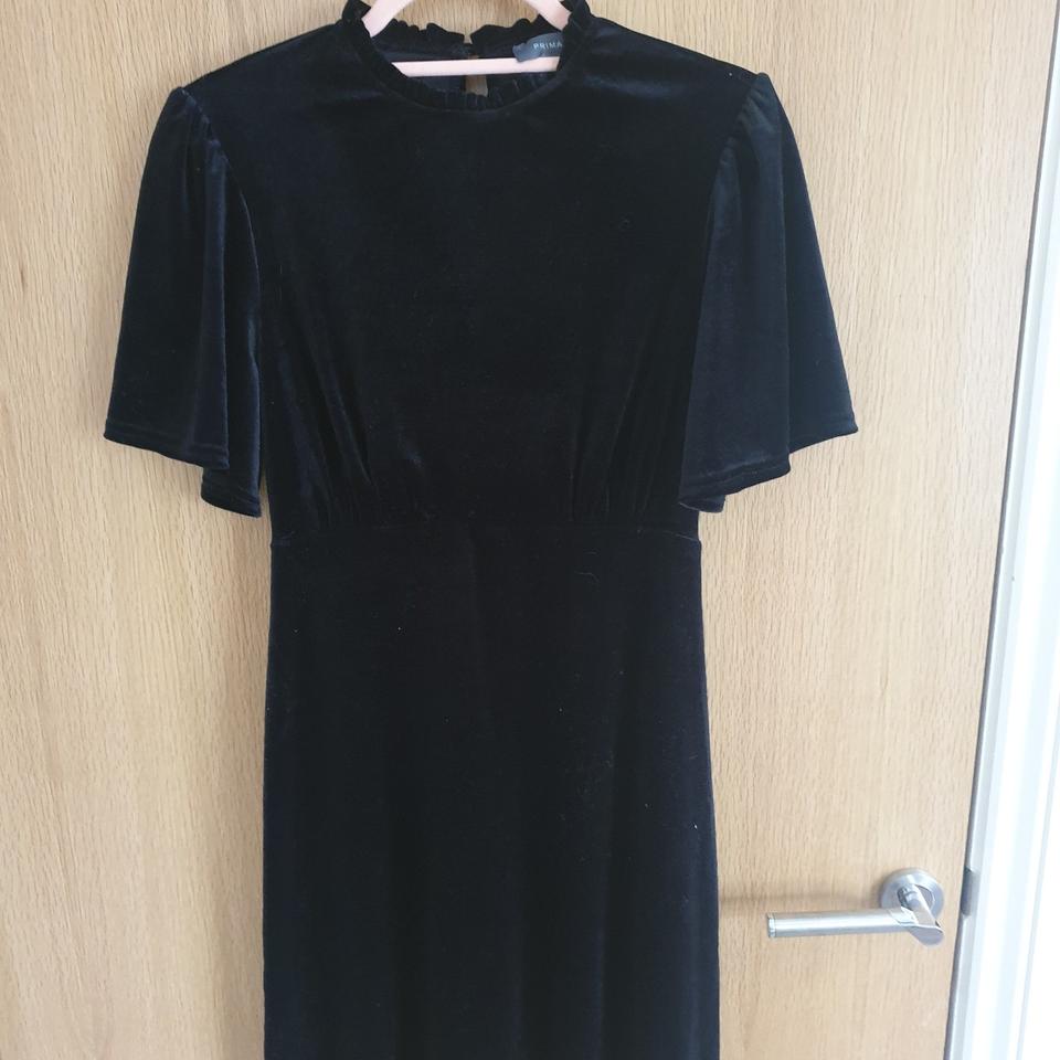 Velvet shop dress primark