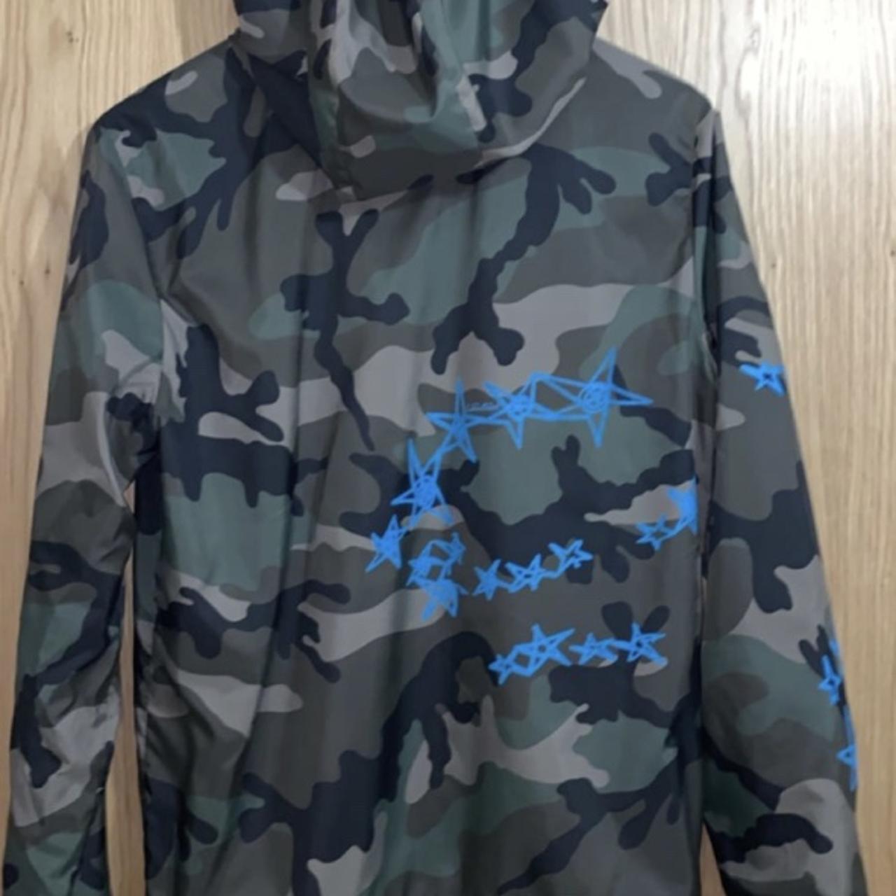 Valentino blue camo on sale jacket