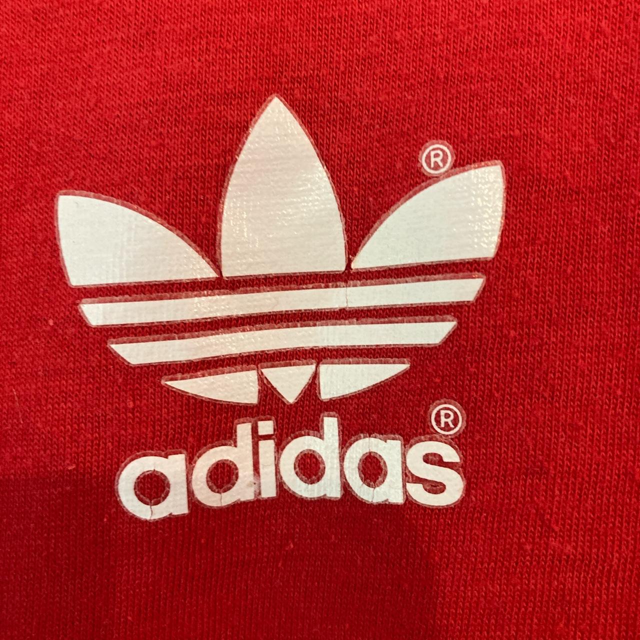 Red Logo-printed T-shirt ADIDAS Originals - Vitkac France