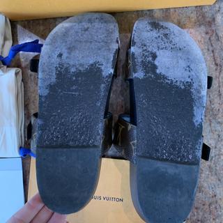 Louis Vuitton Bom Dia Mules Double Strap Sandals In Black - Praise