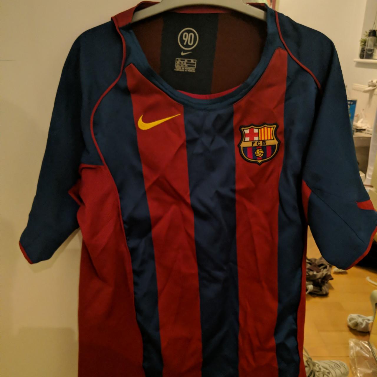 Retro Barcelona shirt 2005/06 ! Need to get rid of... - Depop