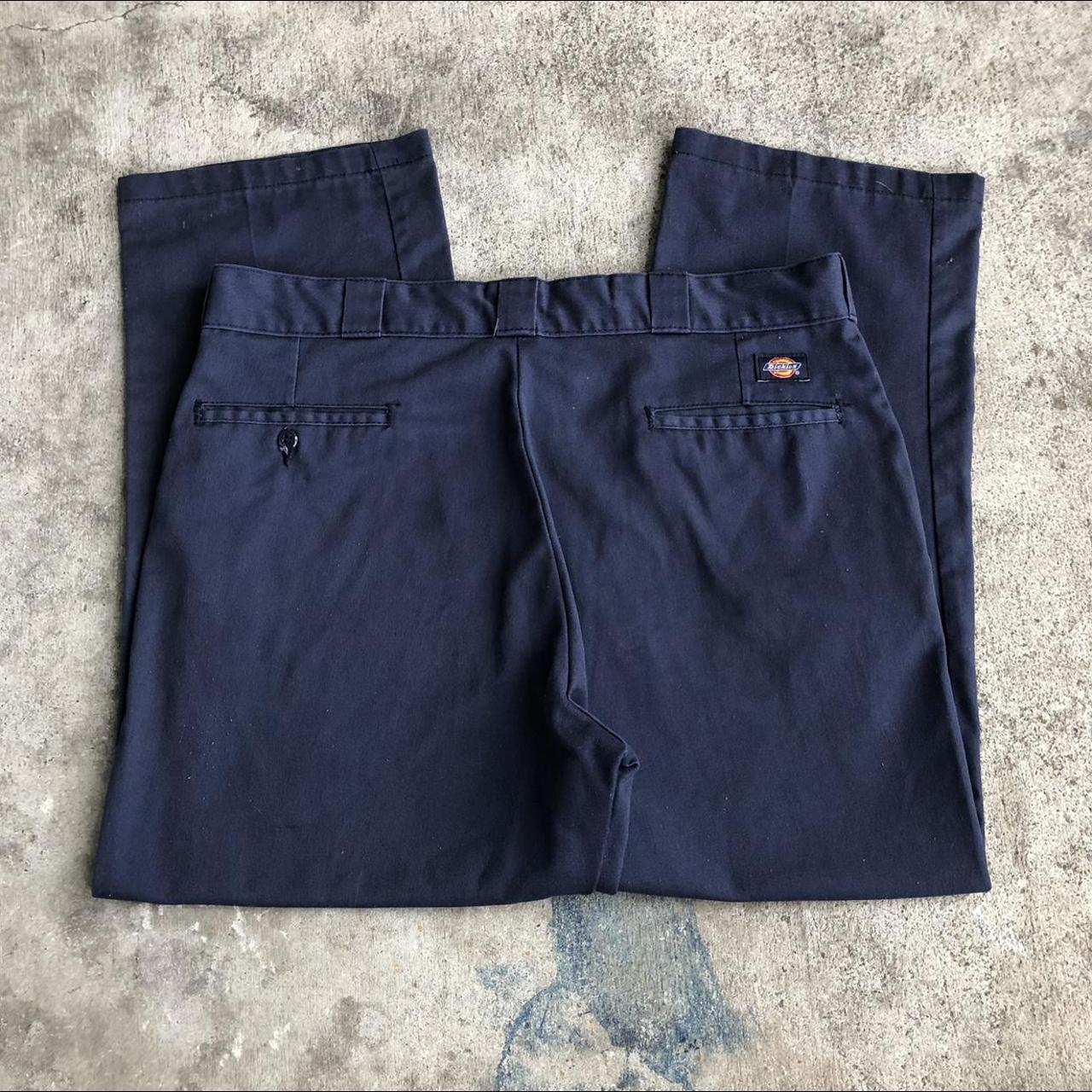 Vintage navy blue dickies pants size 36 X 28 🌀... - Depop