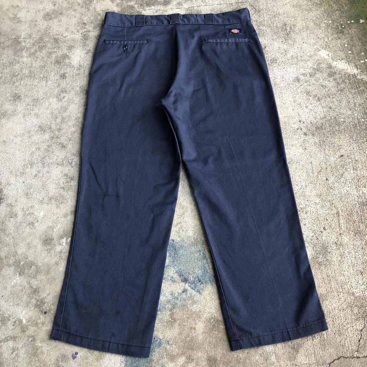 Vintage navy blue dickies pants size 36 X 28 🌀... - Depop
