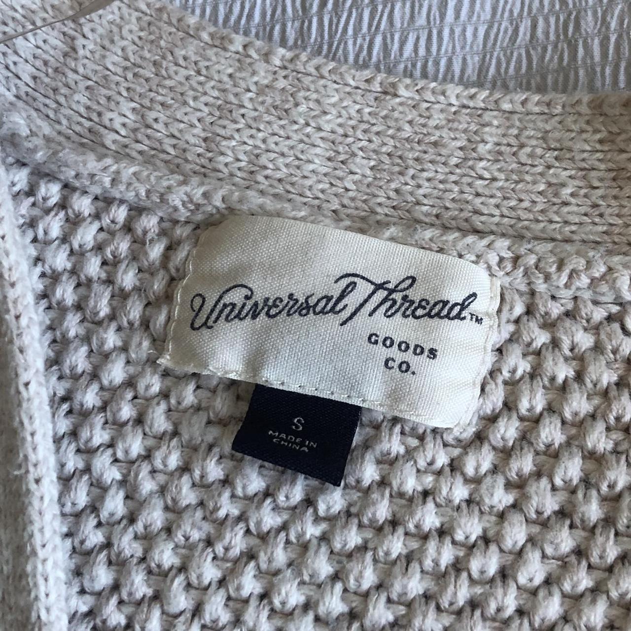 Universal Thread Women's White and Cream Cardigan | Depop