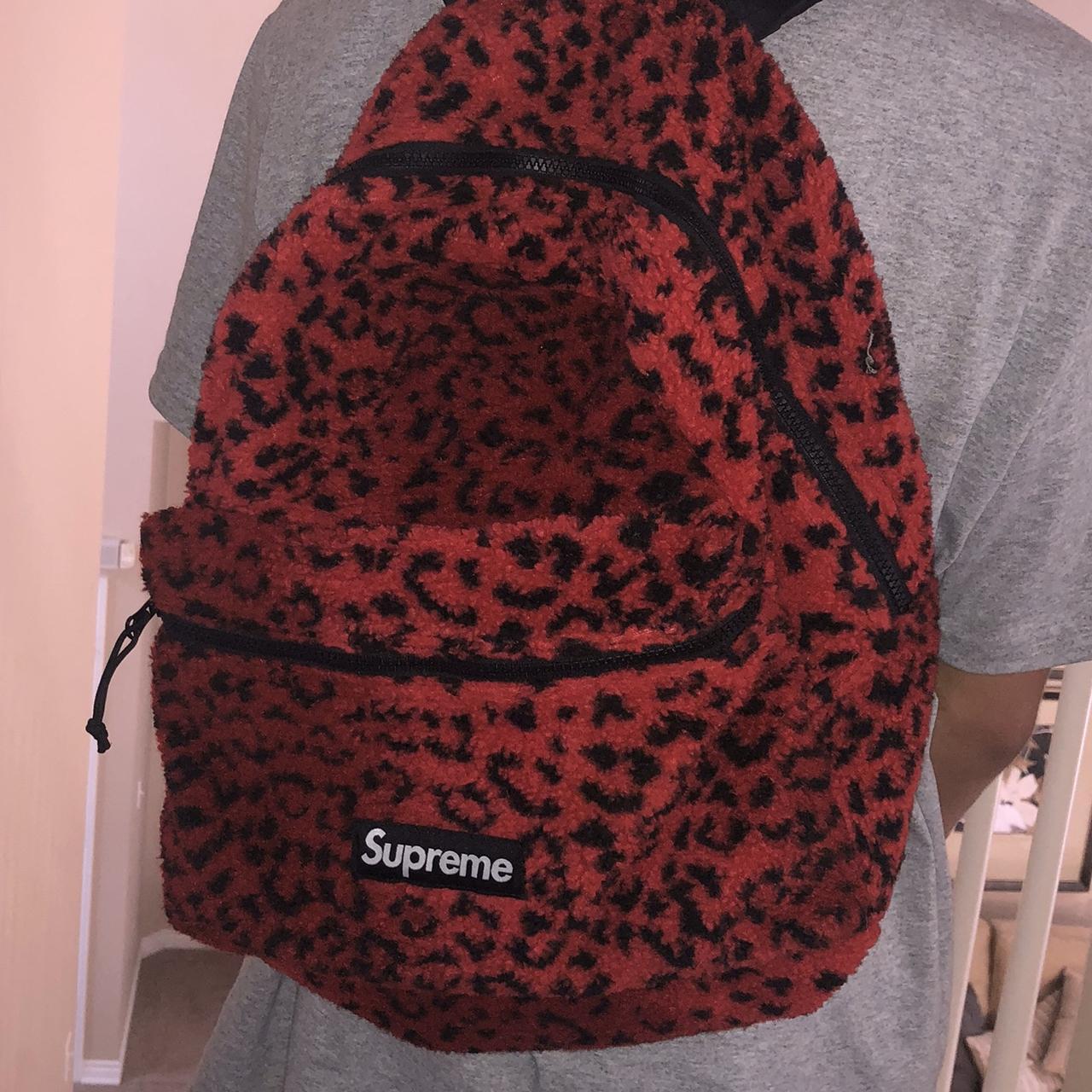 Leopard 2024 supreme backpack