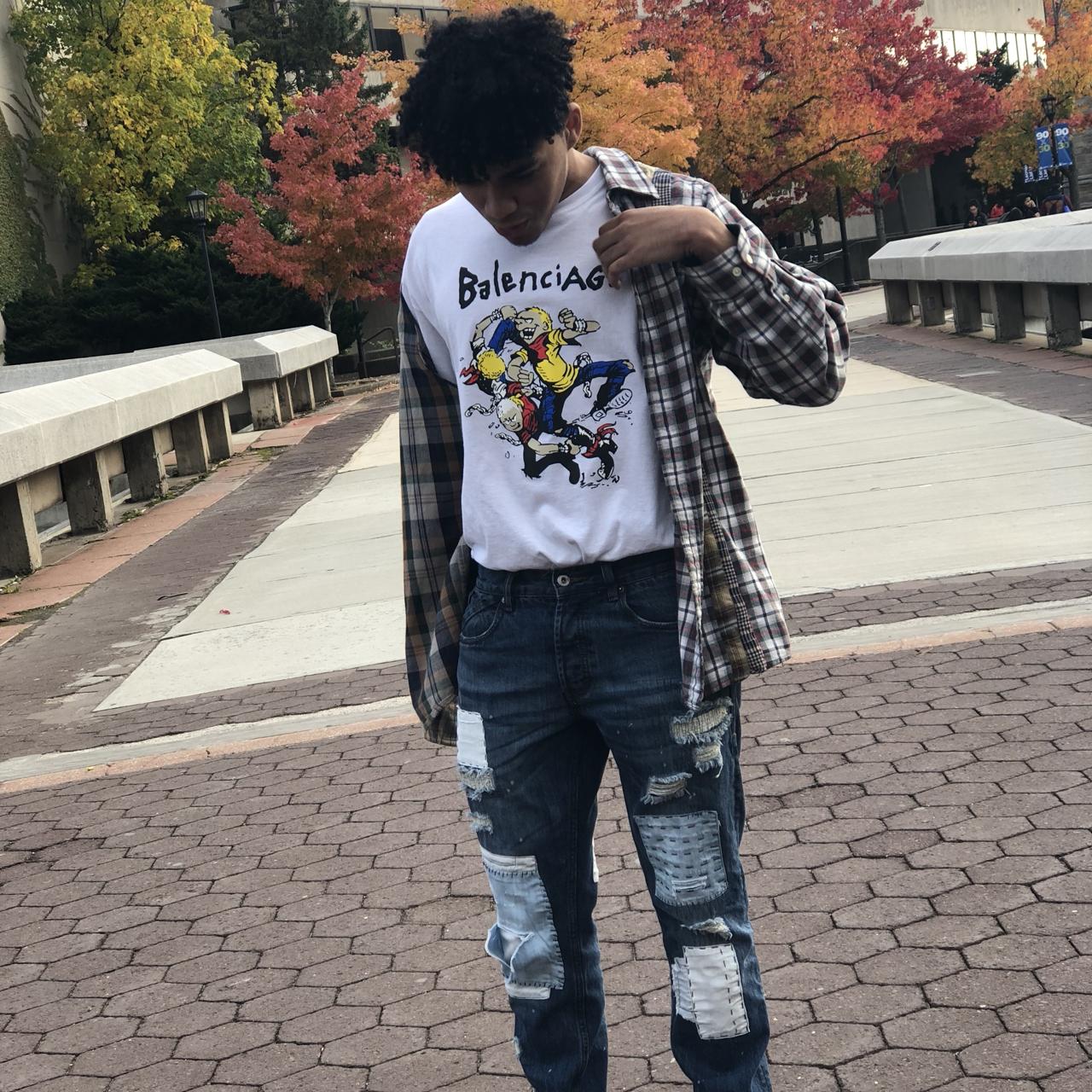Balenciaga WONDERFUL TOUR (1985-1986) Shirt Depop
