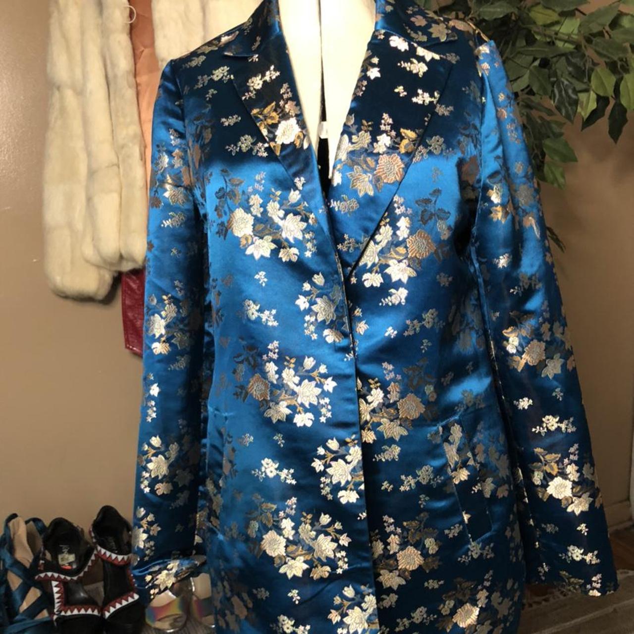 Women's Blue Coat (3)
