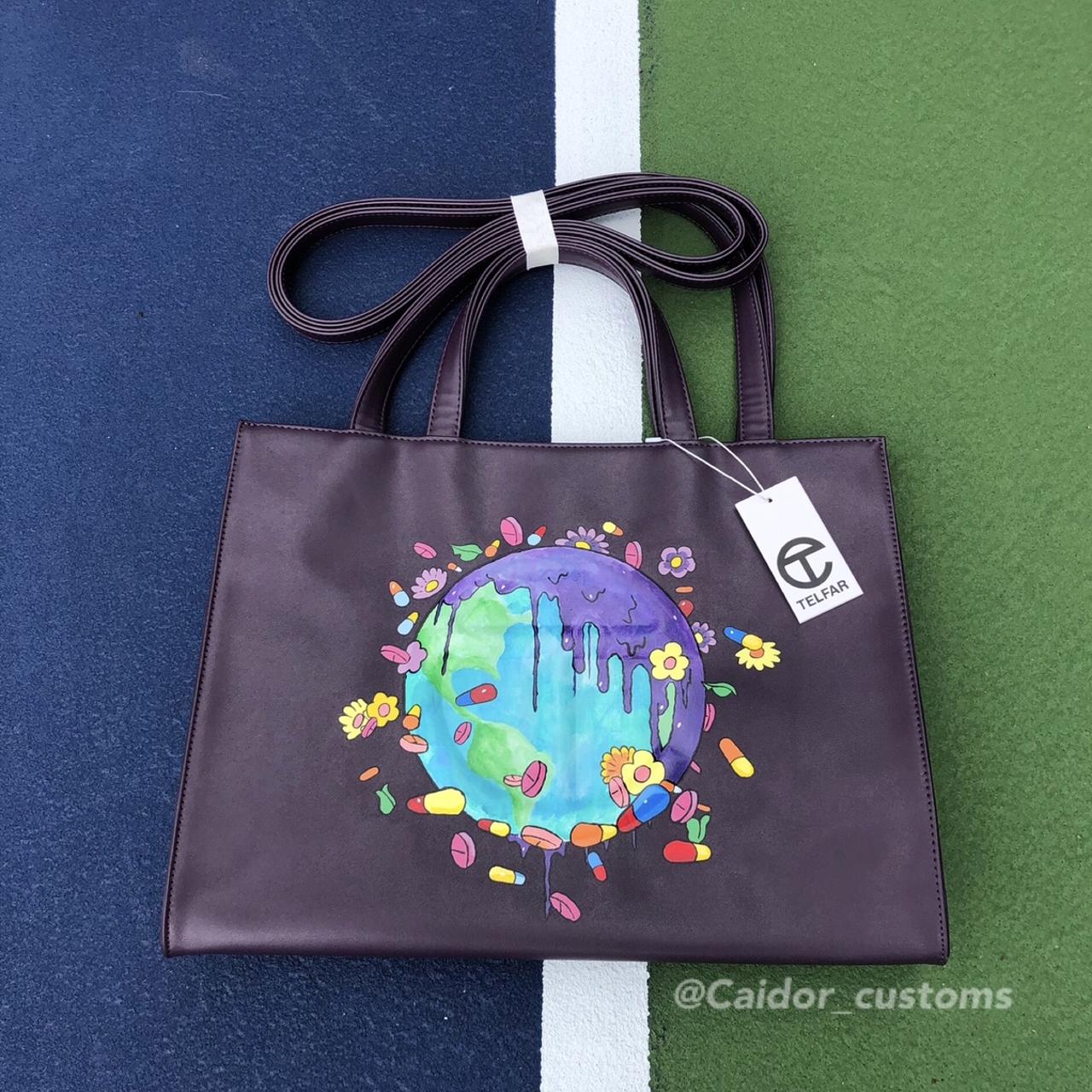 13 CUSTOMS ideas  handpainted bags, painted bags, bags