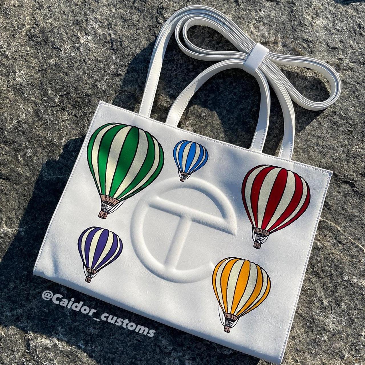 Custom Painted Tote Bag- Multicolor •Dm to - Depop