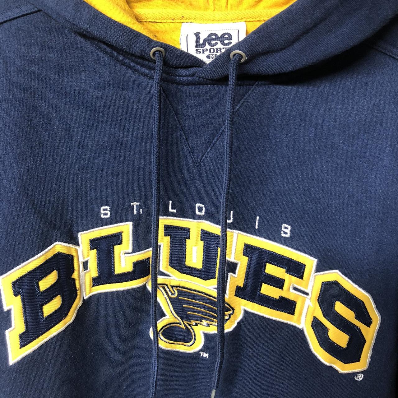 St. Louis Blues vintage sweatshirt size - Depop