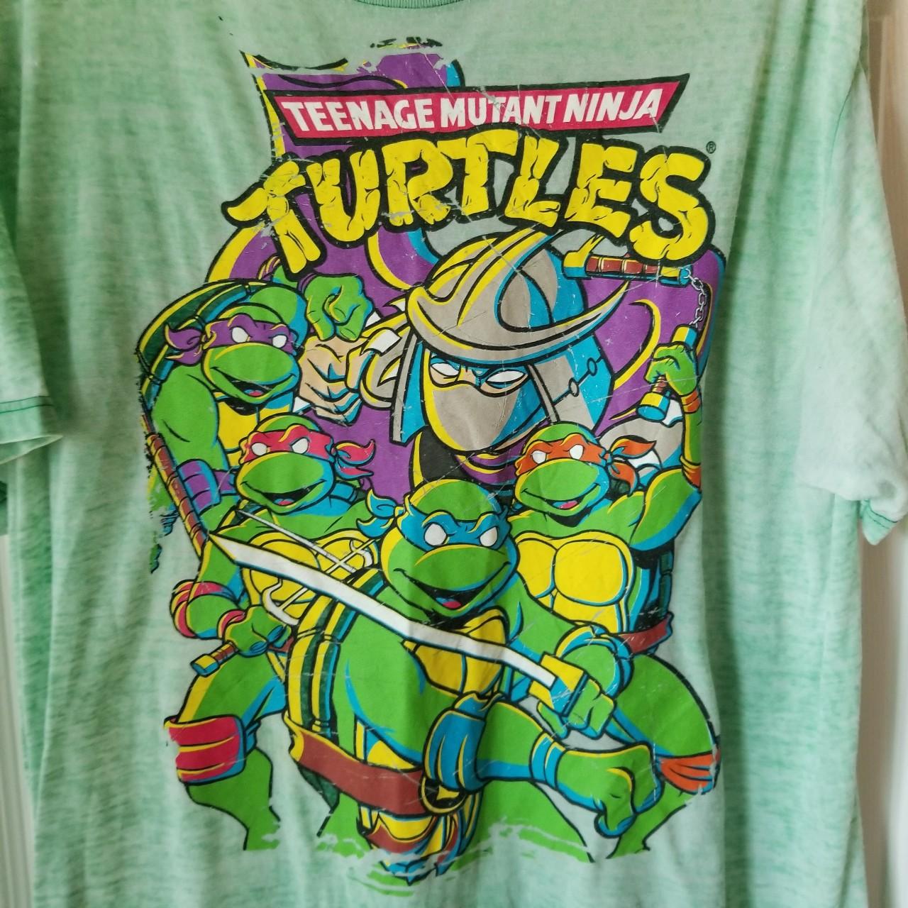 Teenage Mutant Ninja Turtles Shirt Men Large Green - Depop