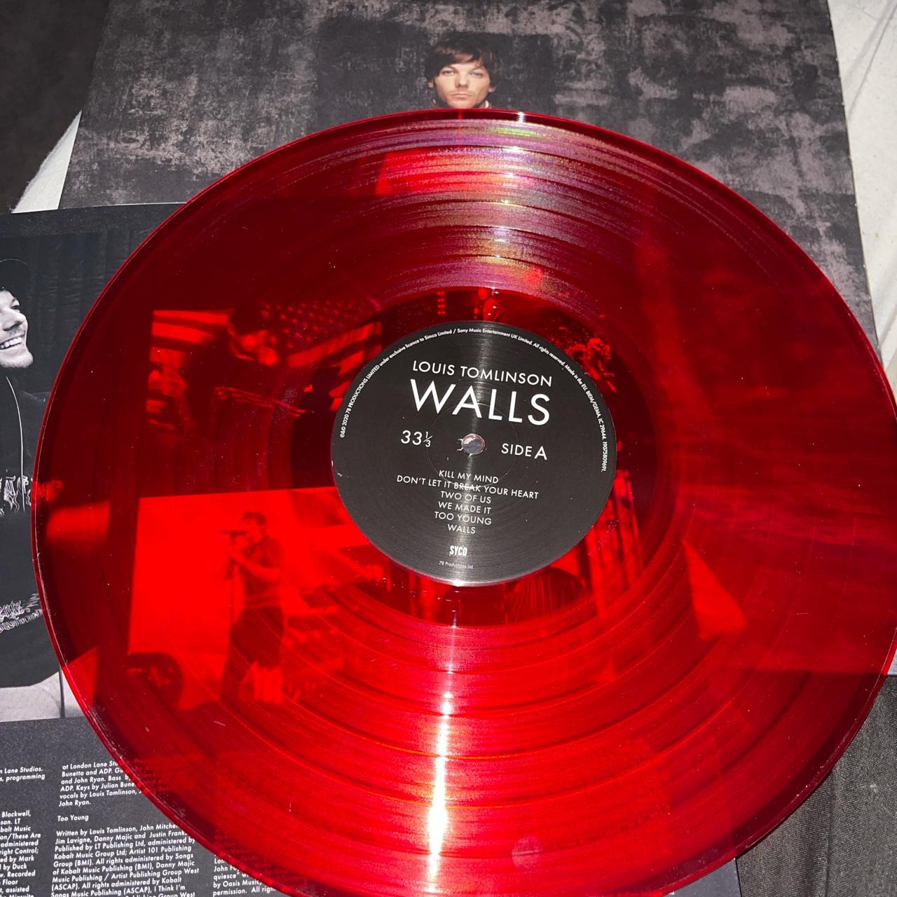 louis tomlinson walls red vinyl