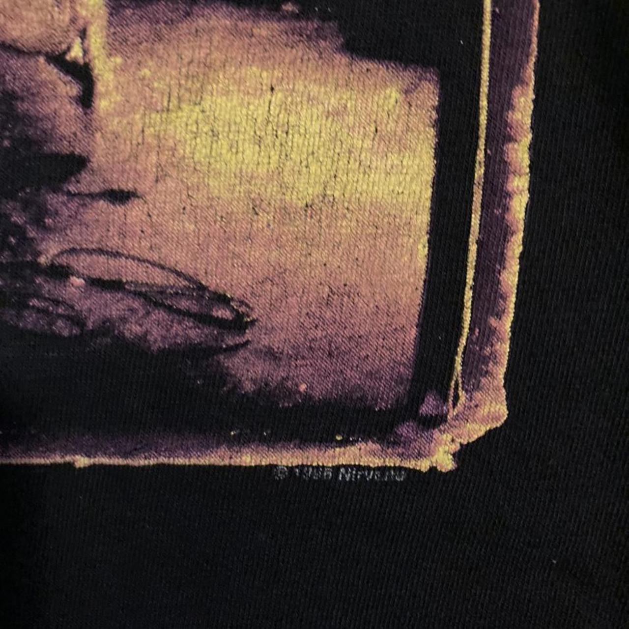 Vintage Kurt Cobain Nirvana 1996 Band Tee shirt... - Depop