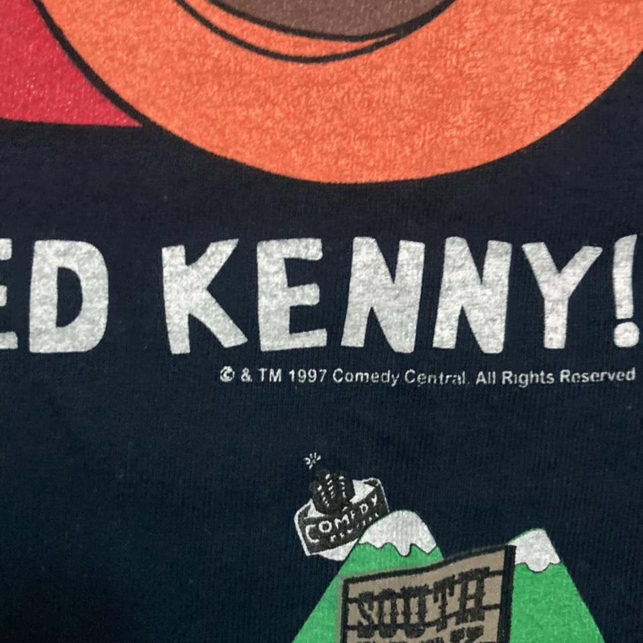 Vintage 1997 “OMG They Killed Kenny” South Park... - Depop
