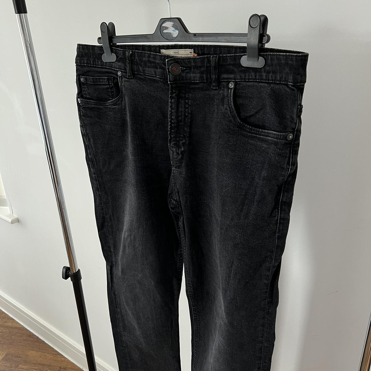 Next Men's Black Jeans Depop
