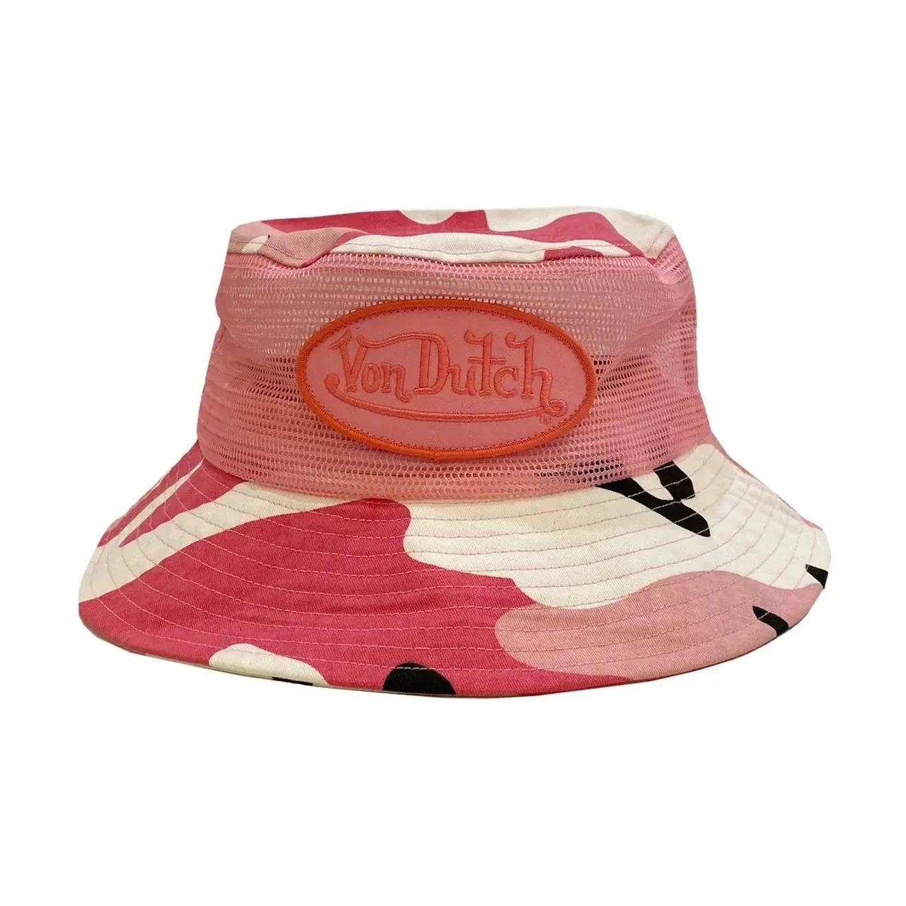 von dutch pink bucket hat