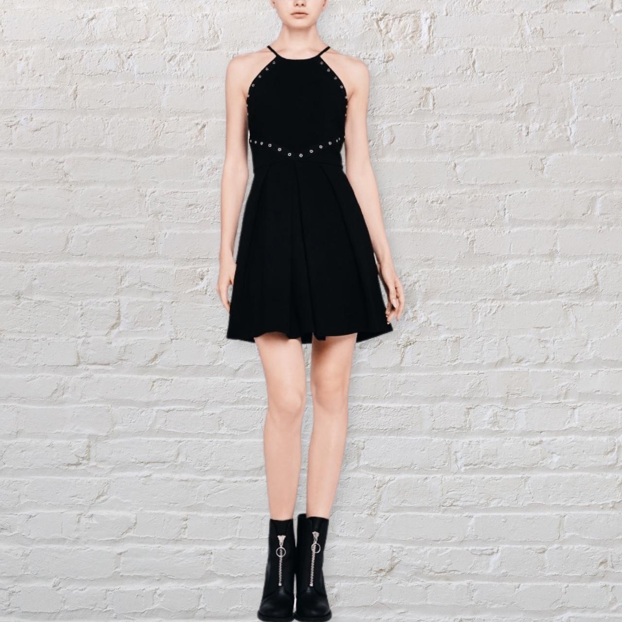 BCBGeneration Women's Embellished Fit Flare Depop