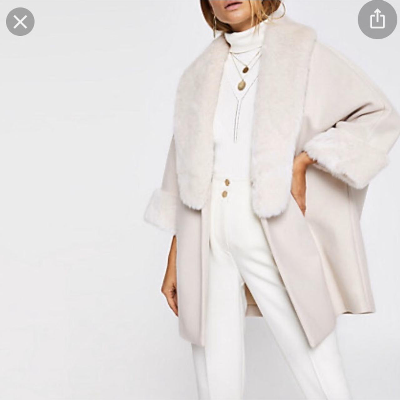 river island cape coat