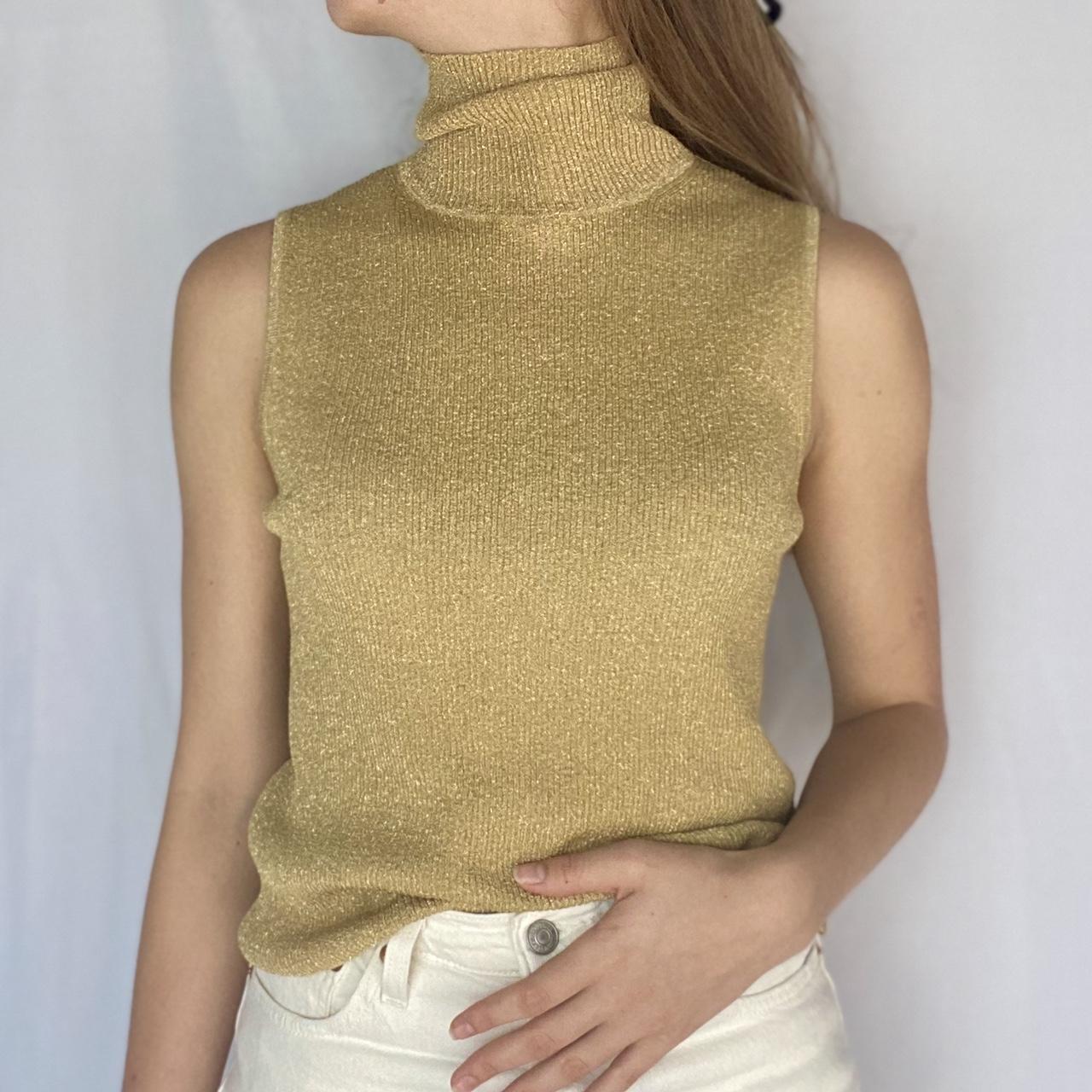 August silk mock outlet turtleneck