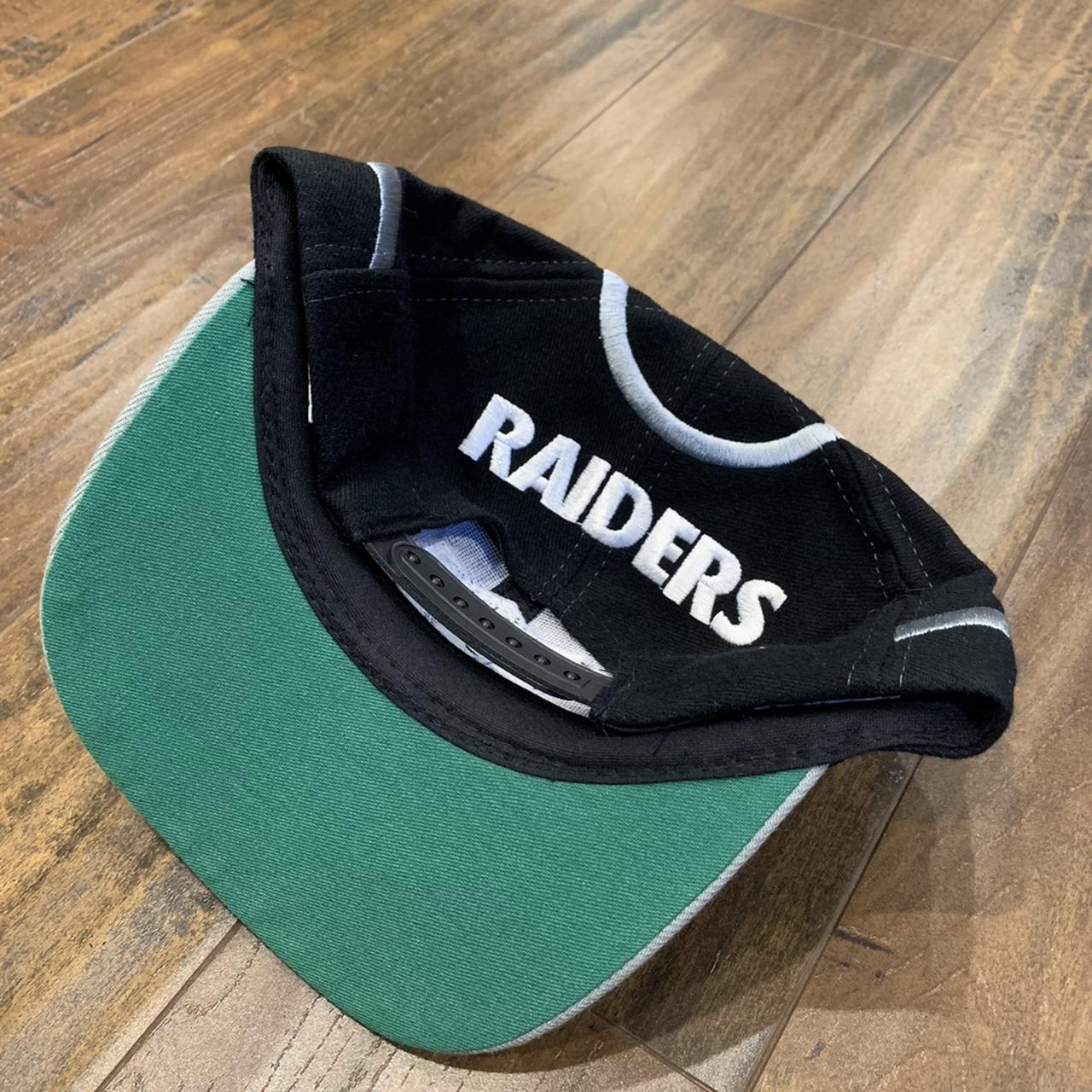 Vintage 90s Los Angeles Raiders SnapBack hat By ajd - Depop