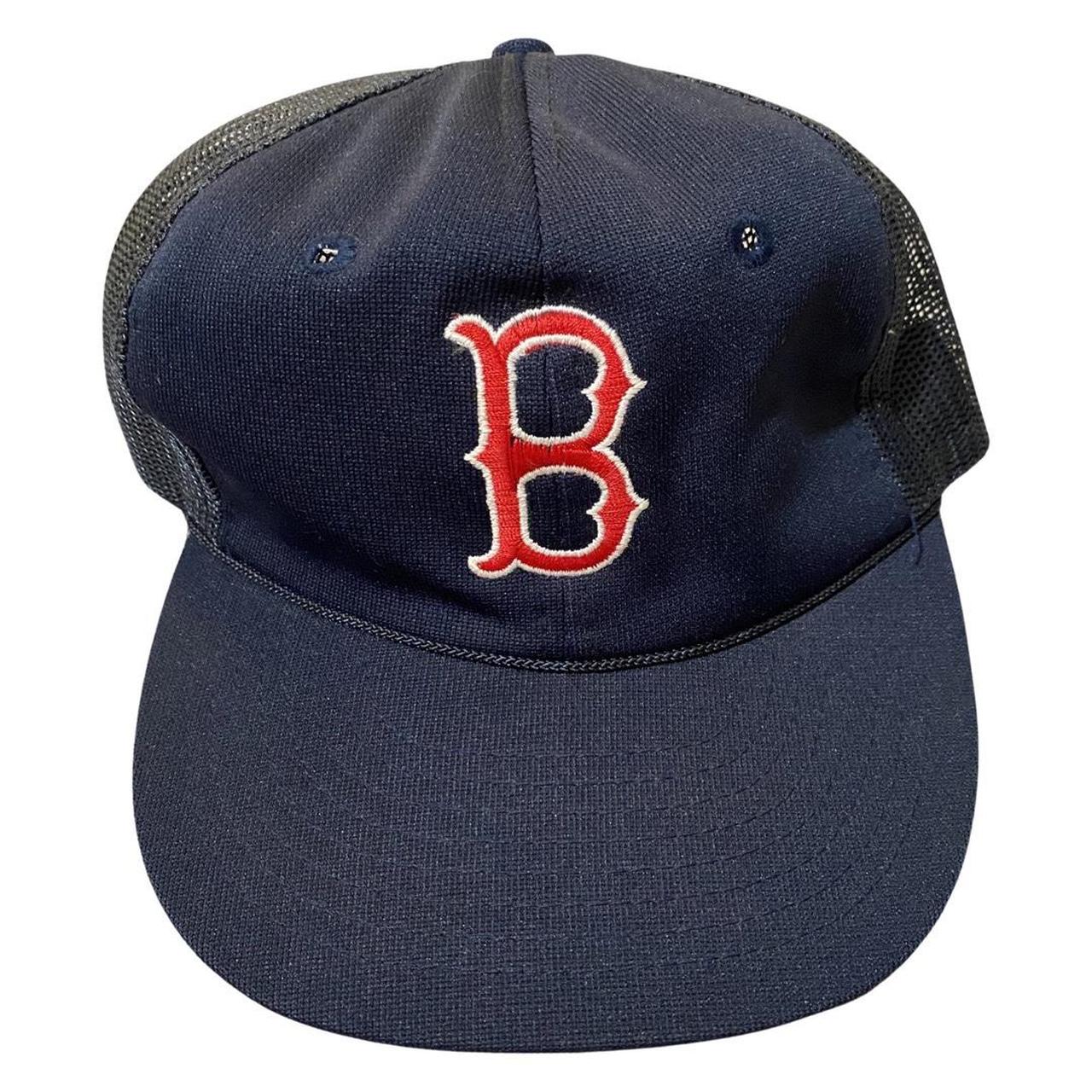 Boston Red Sox trucker hat from the 90s •Good... - Depop