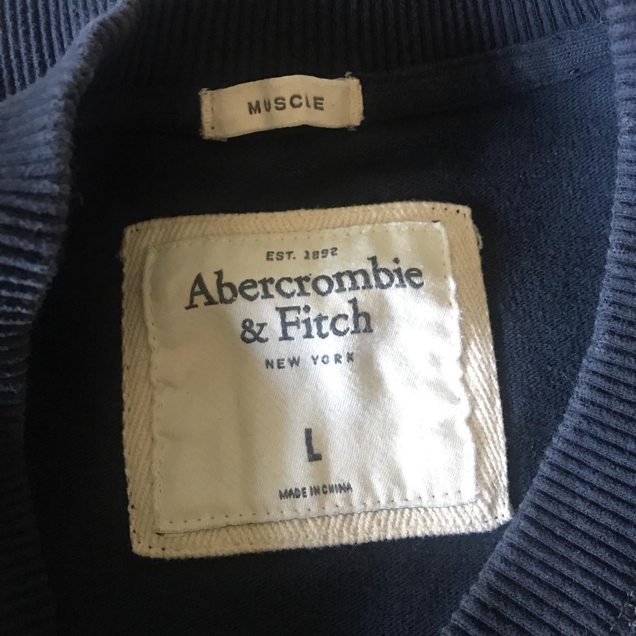 Abercrombie & Fitch Men's Navy and Blue | Depop