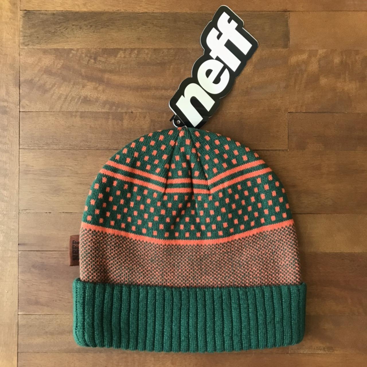 Orange sales neff beanie