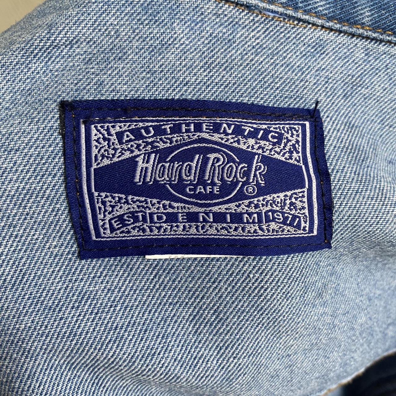 Hard Rock Cafe Men's Blue Jacket (4)