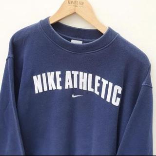 Vintage Nike Athletics Michigan Crewneck Sweatshirt - Depop