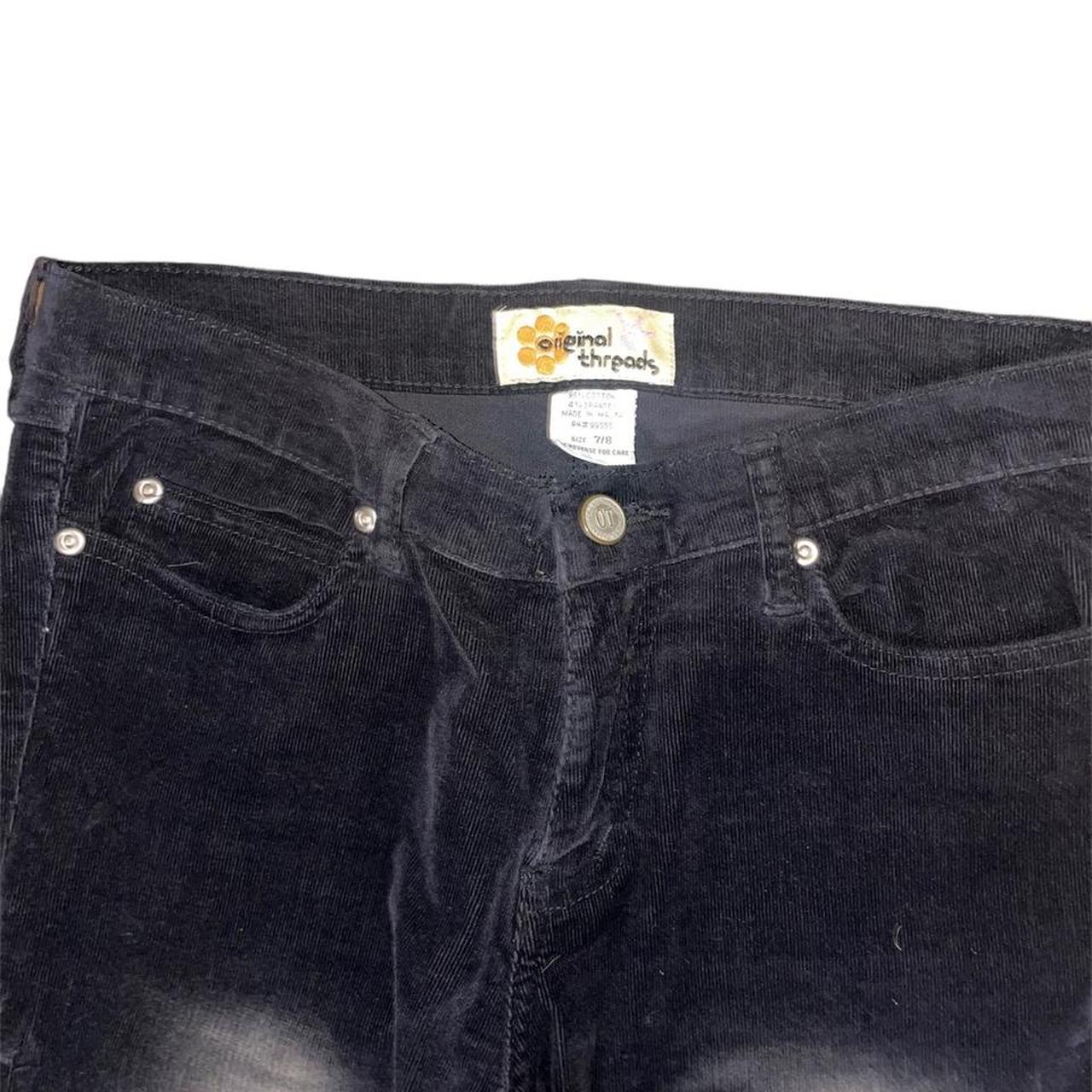 Original threads women’s y2k black jeans Size 7/8 - Depop