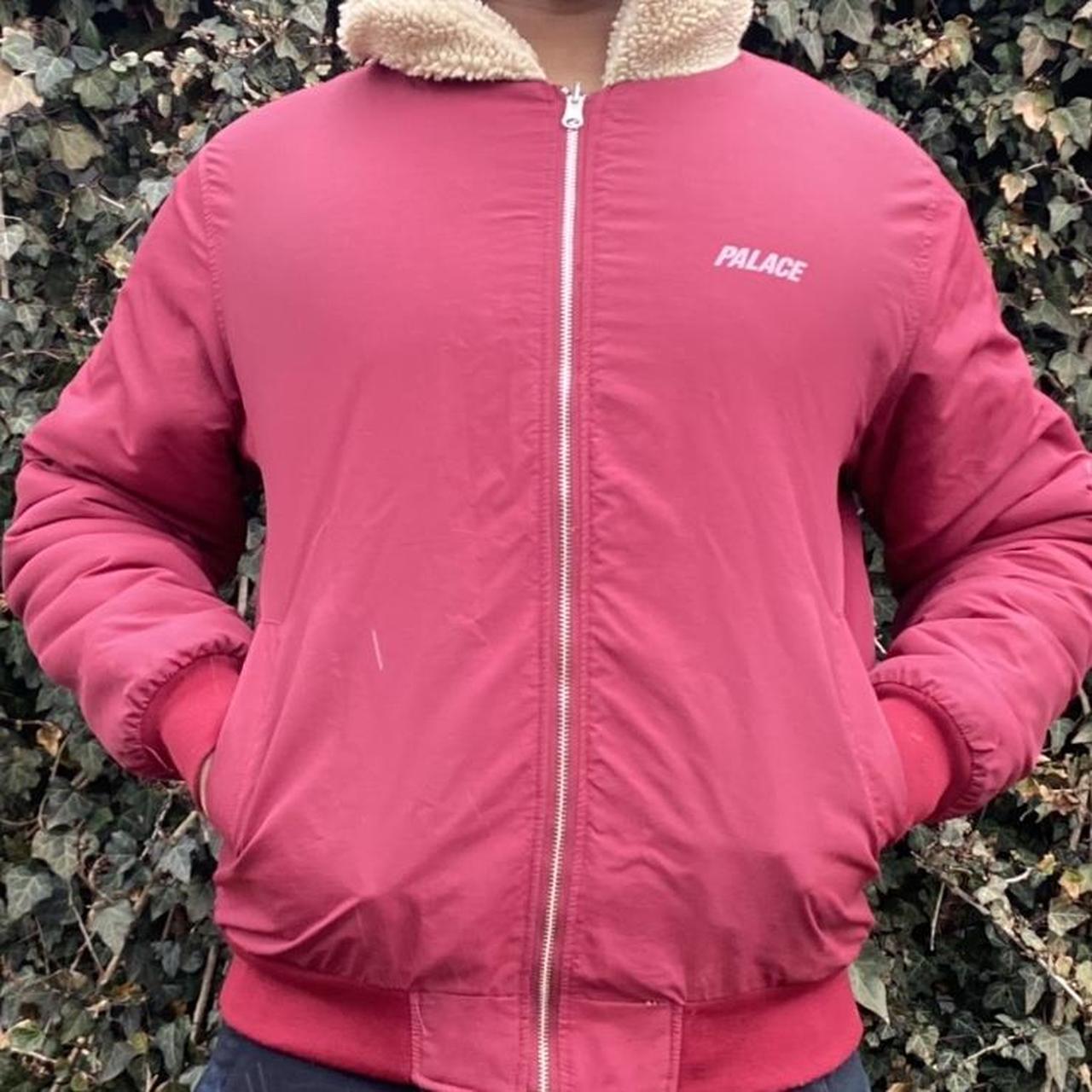 palace reversible jacket sherpa