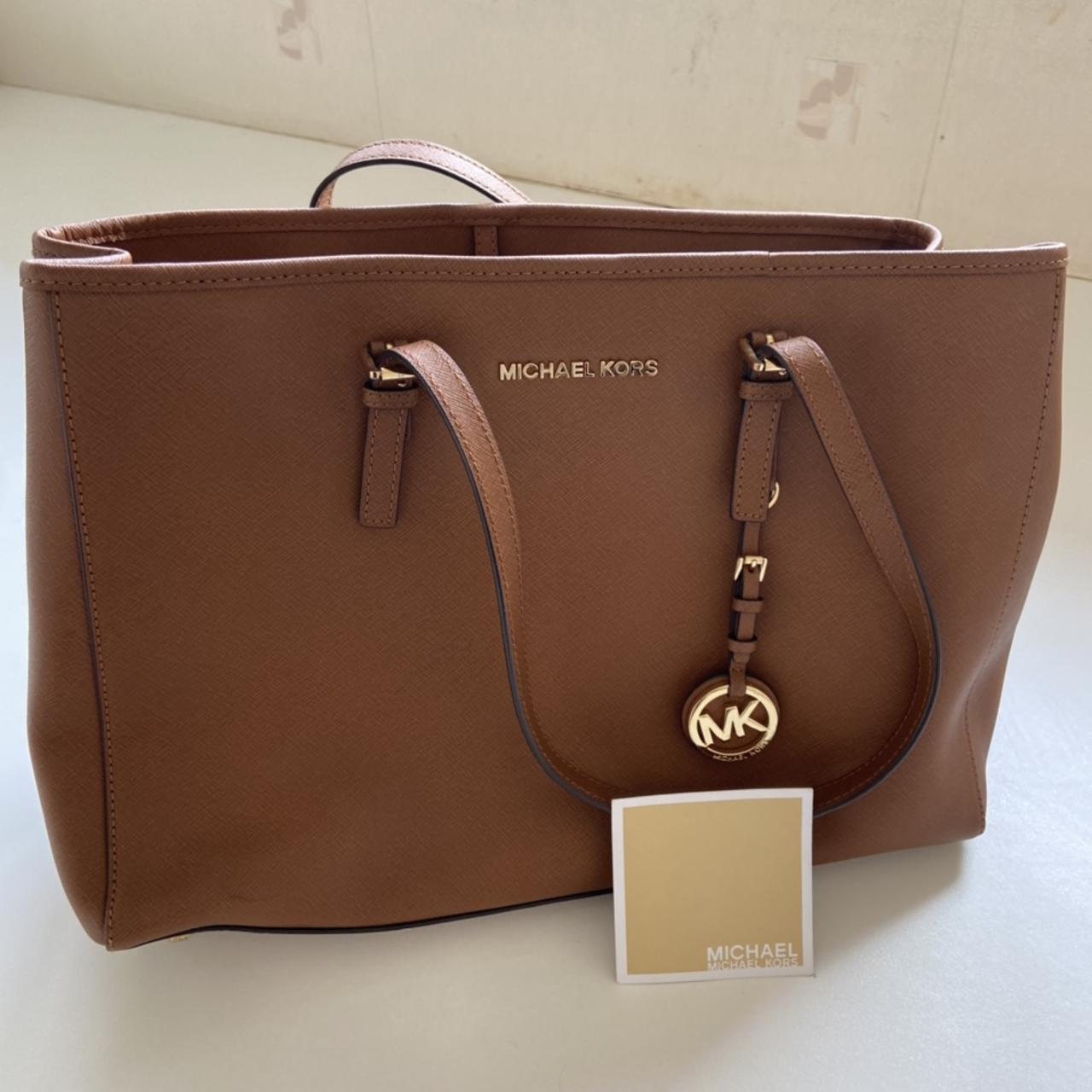 Brown Michael Kors Handbag Amazing Condition On Depop