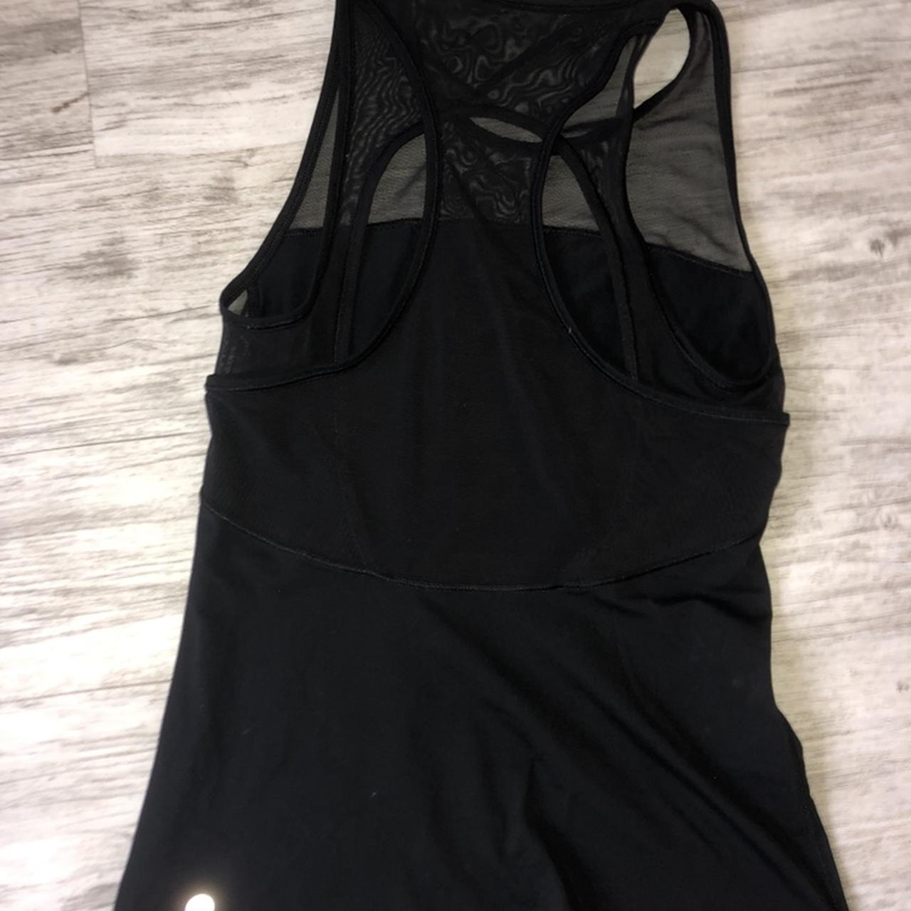 lululemon tank with mesh