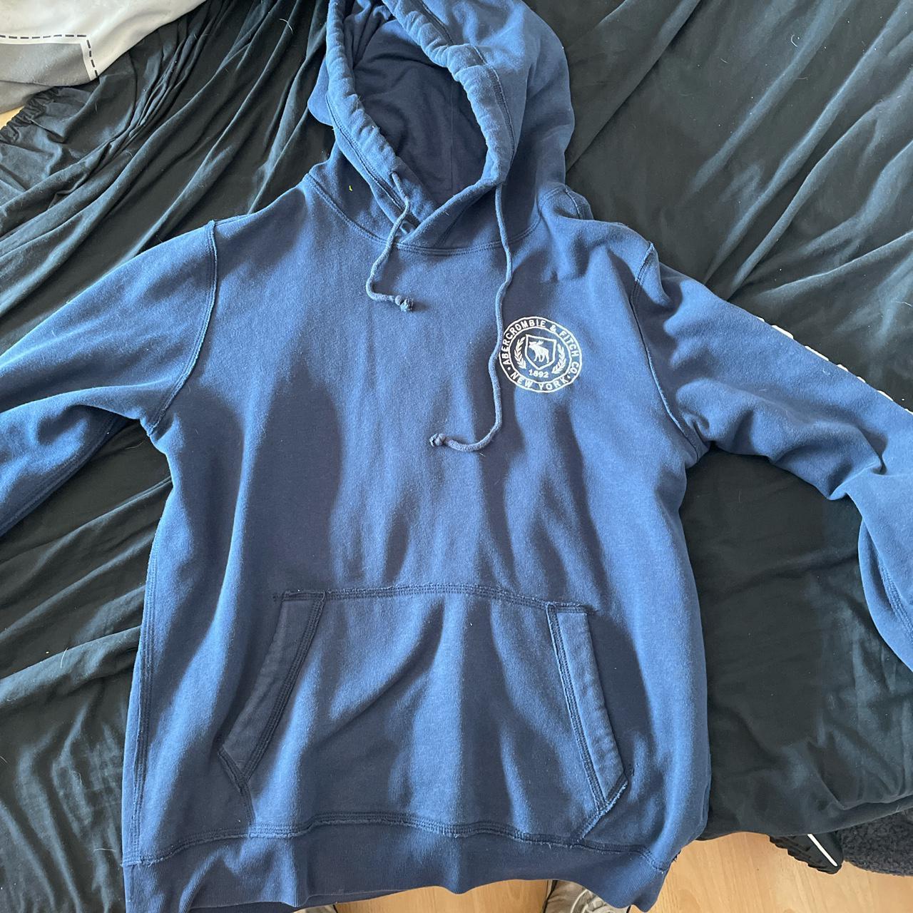Abercrombie & Fitch Hoodie Perfect condition Size M - Depop