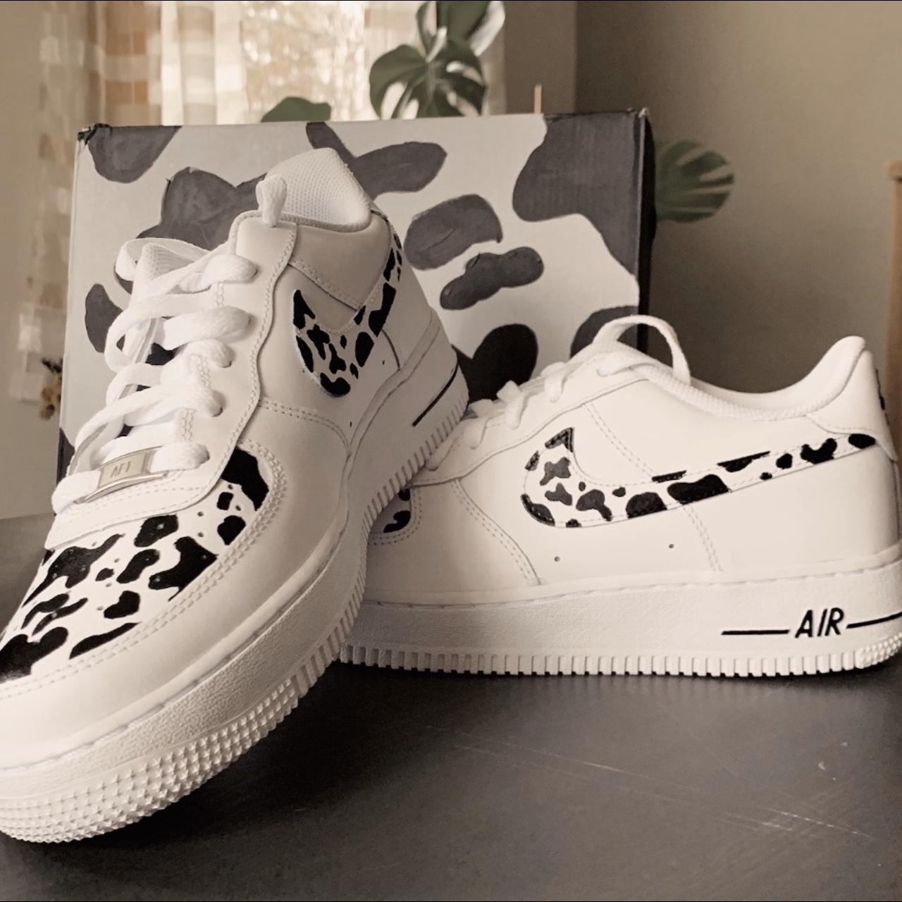 af1 cow print