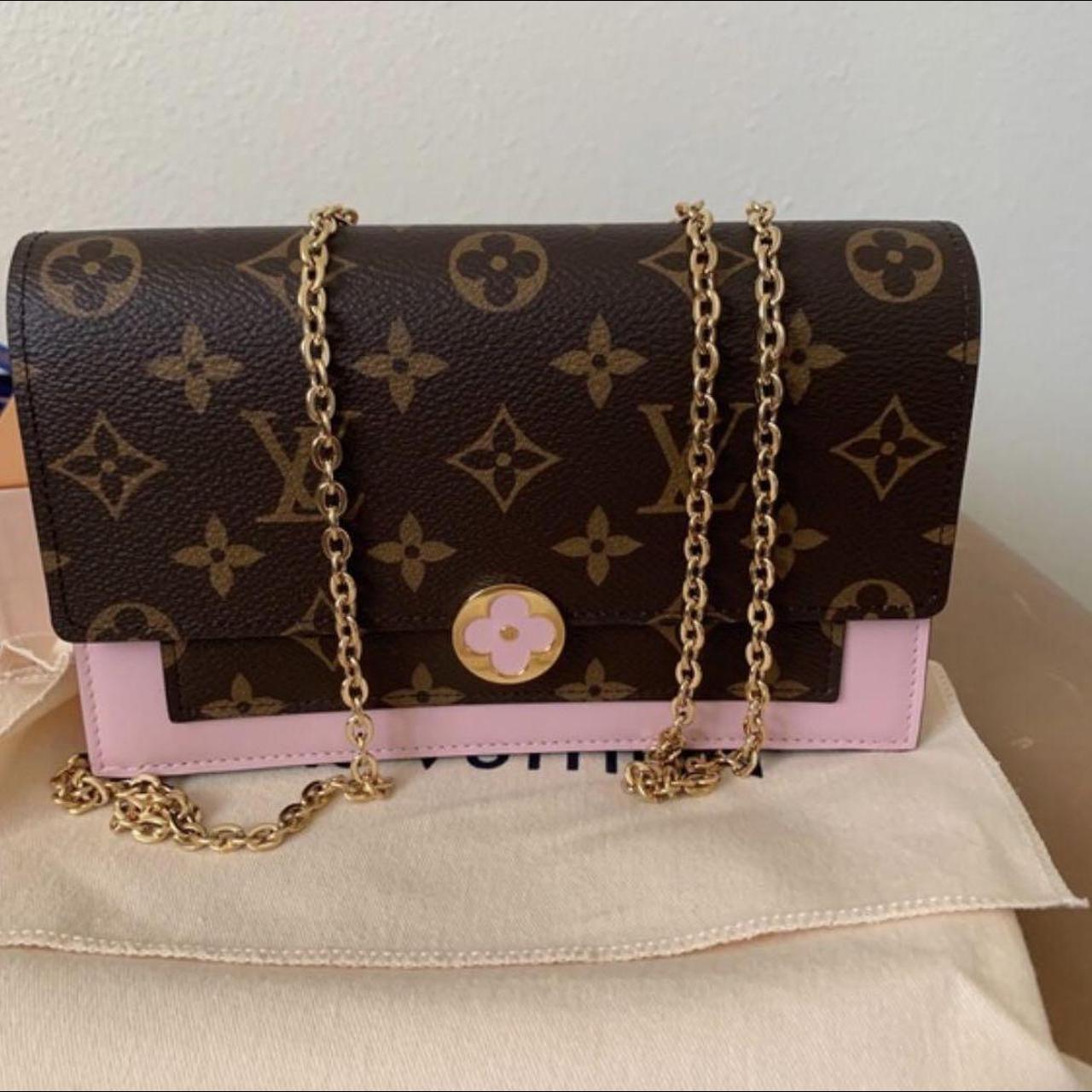 Lv Flore Chain Wallet — Ohmydesignerco
