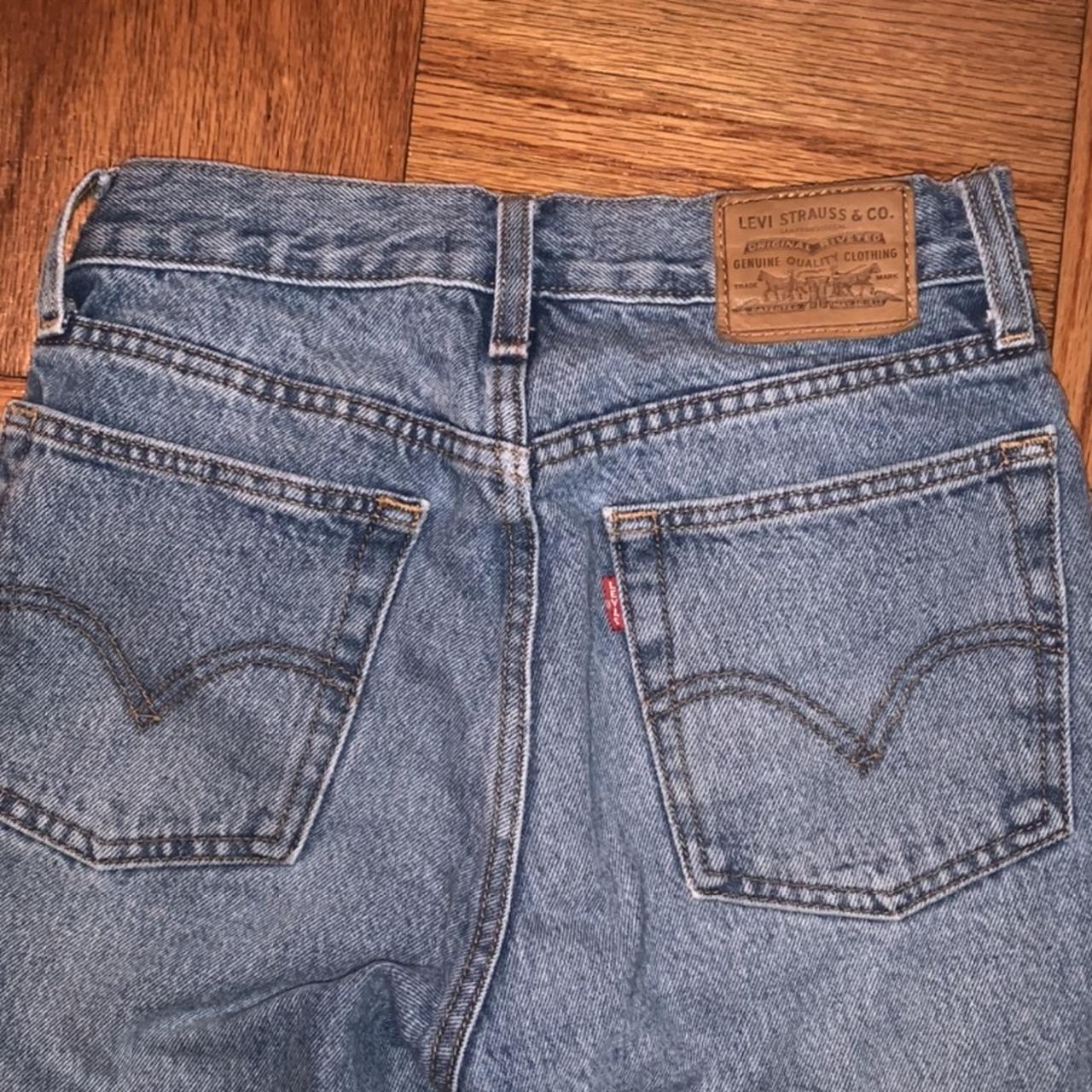 Levi’s wedgie straight leg jeans! in the color shut... - Depop