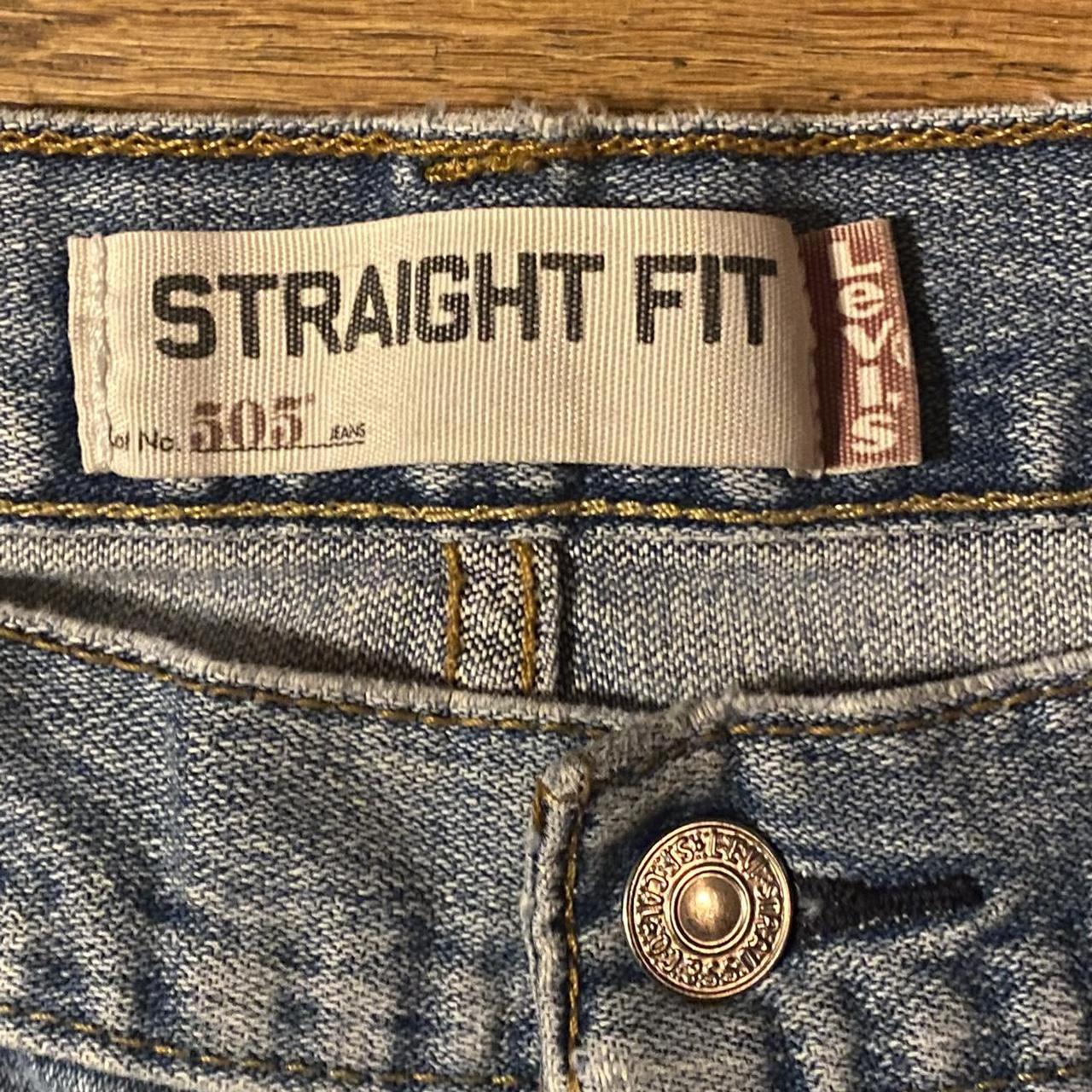 Product Image 4 - Levi’s 505 straight fit jeans.