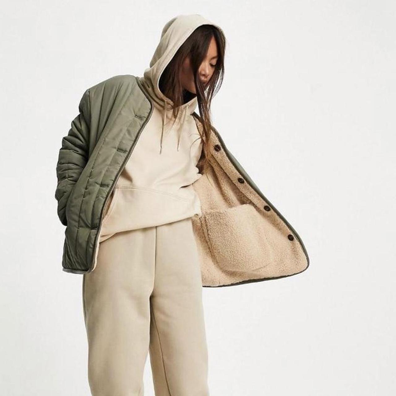 REPOP!! quilted reversible jacket. Wasn’t... Depop