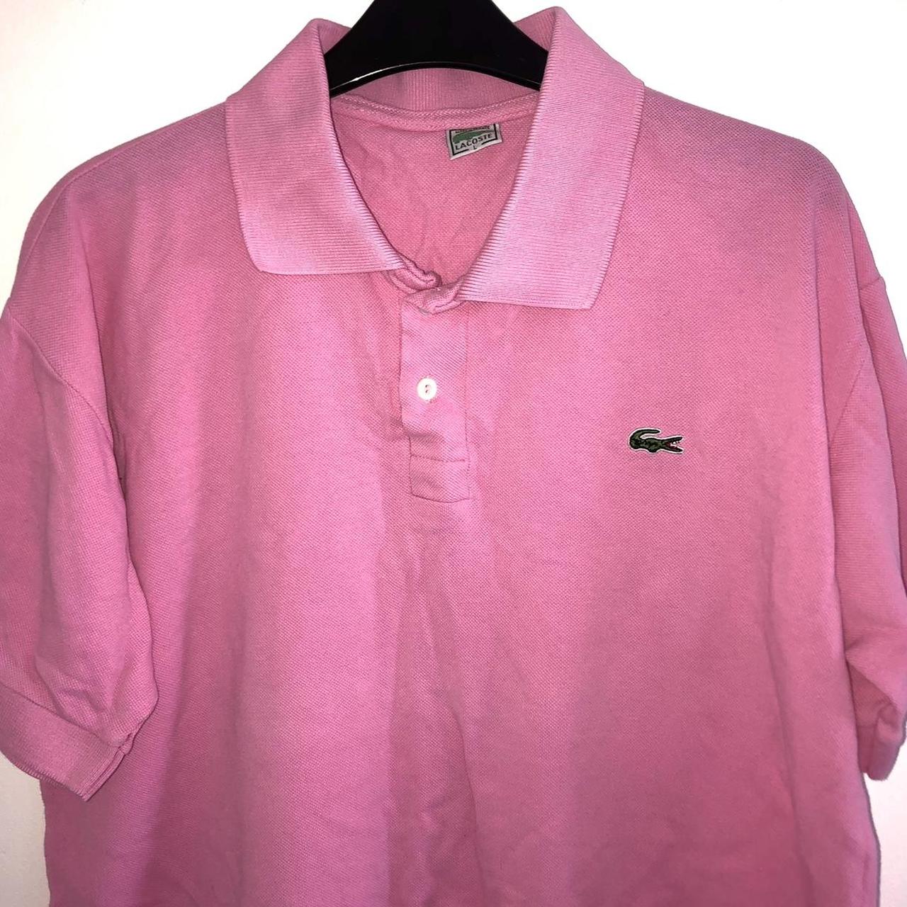 LUSH Vintage 90s women’s Lacoste Polo Shirt. In... - Depop