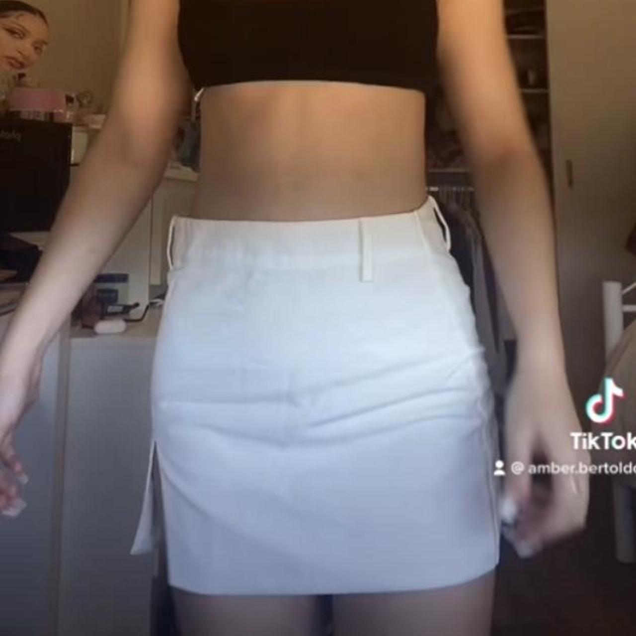 Sopha Dopha x Beginning Boutique aspin white mini... Depop