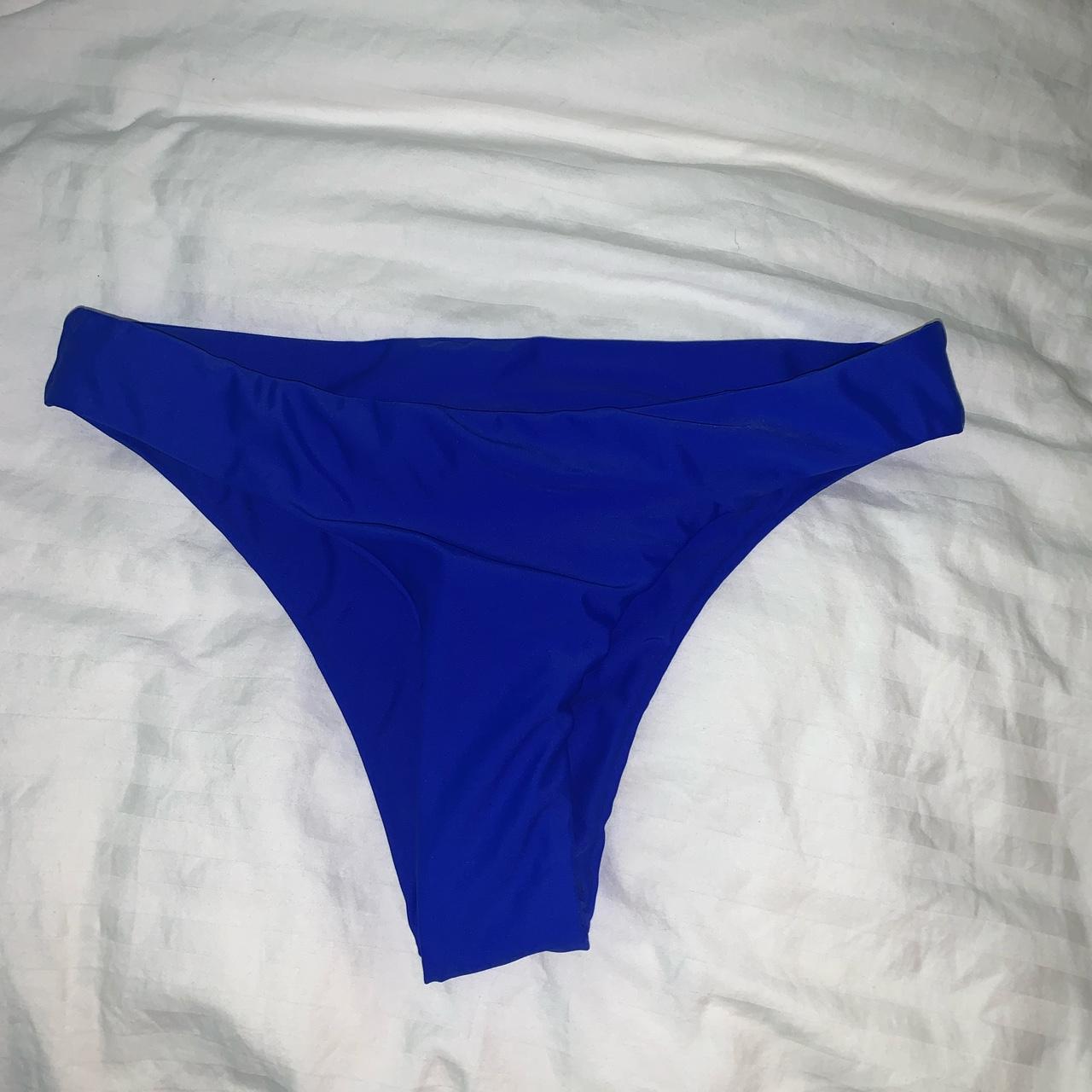Shein royal blue bikini bottoms Brand new, never... - Depop