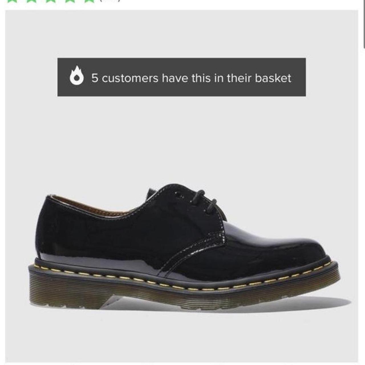 doc martens Oxford patent leather shoes size... Depop